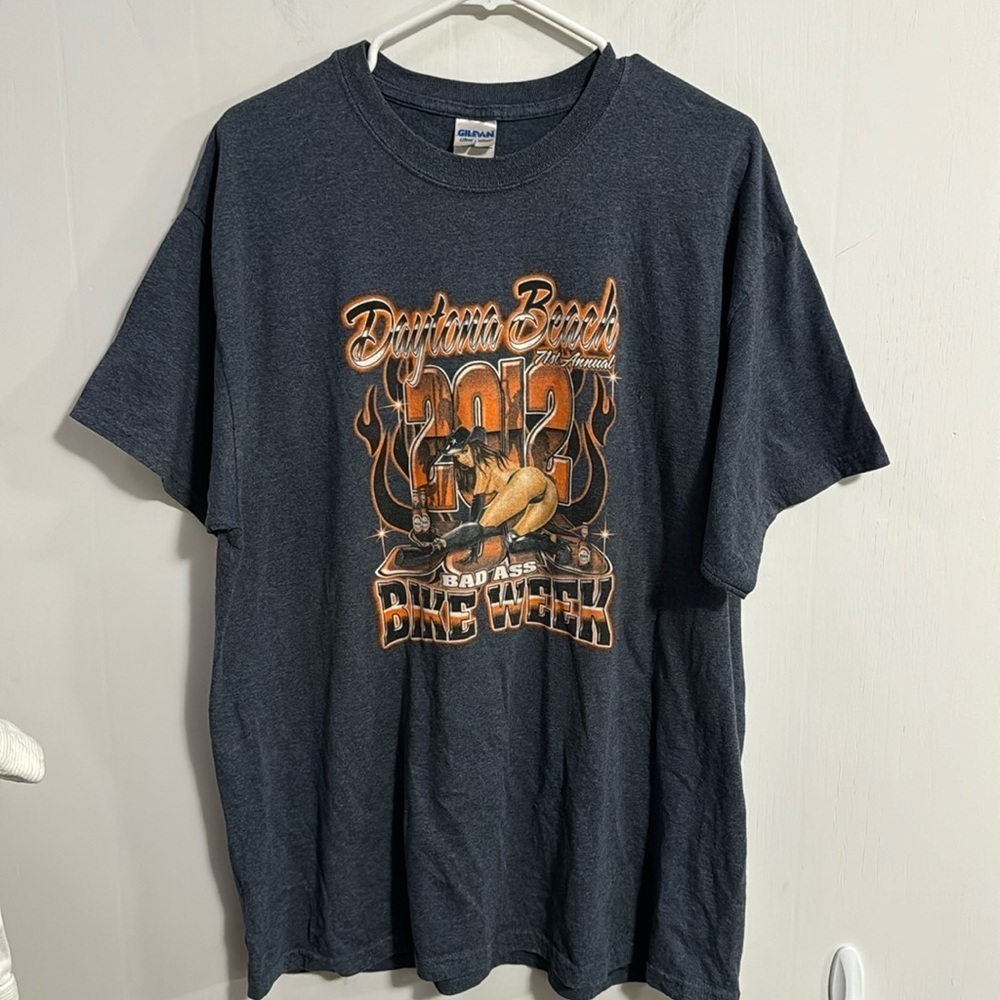 Gildan Daytona Beach 71st Annual Bike Week T-Shirt Sz XL Men’s